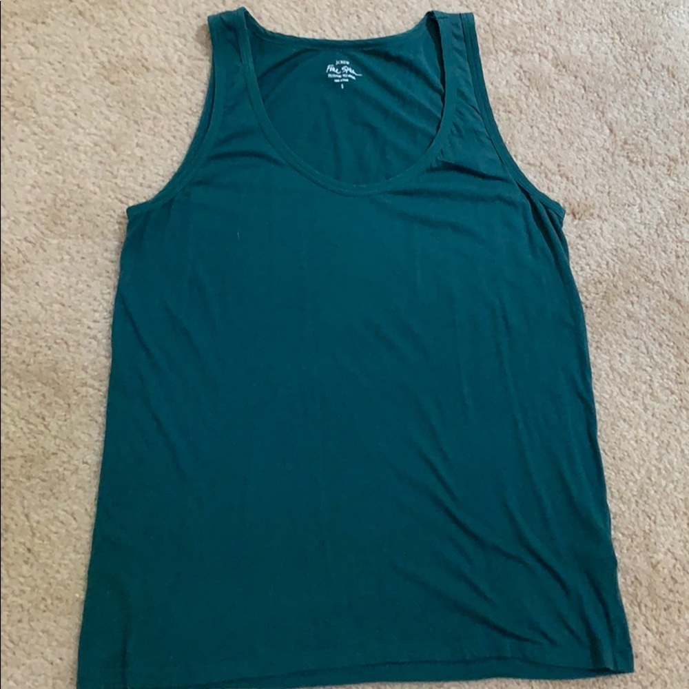 🦚J.Crew tank top.